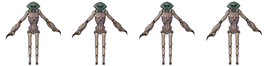 Spider Head, Spider Fang arms, spider legs