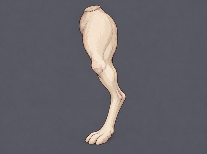 Approved art: Spore Hare leg