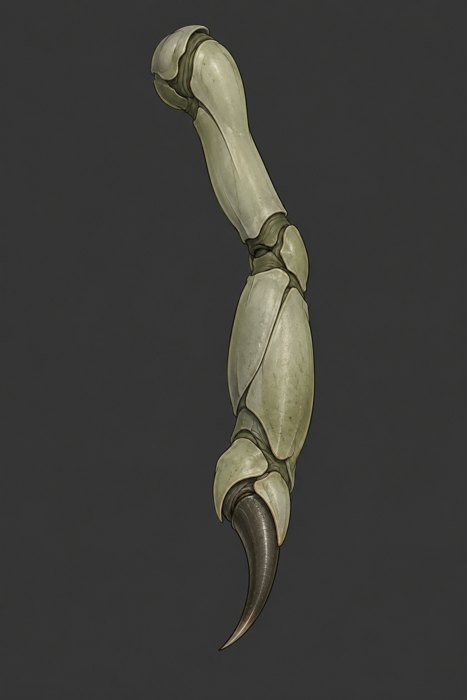 Approved art: Cave Spider fang arm