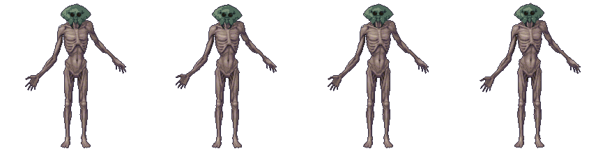 A Mycelid wearing the Spider Head