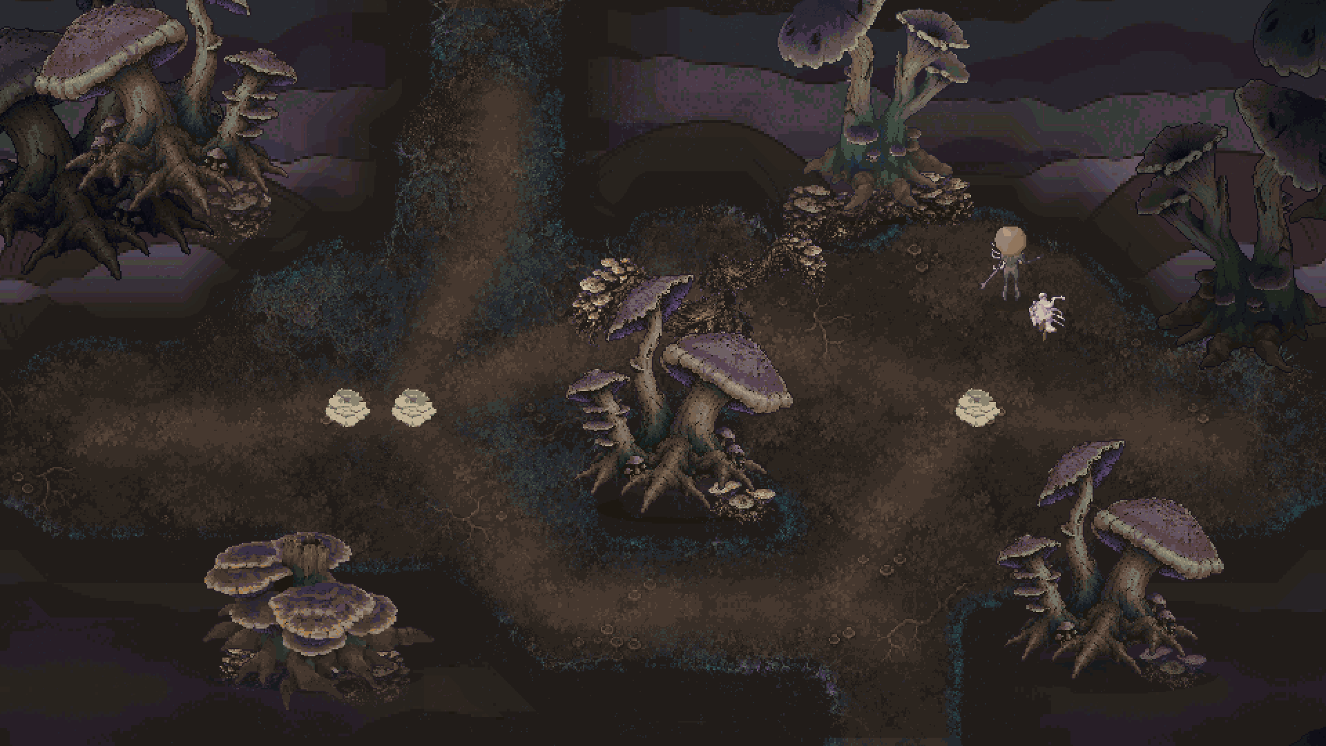 The hare falls; the remains can be harvested